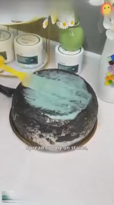 Powerful Burnt Residue Remover Cleaner for Cookware 100gm – Easy & Fast Cleaning